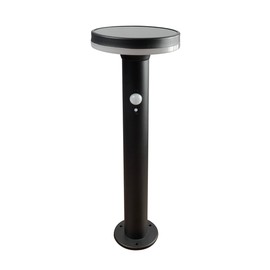 SPW Brilliance Roswell-Solar-PL Solar Powered Path Light 3000K LED Landscape Light Fixture ROSWELLSOLARPL, Black