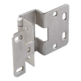 Five-Knuckle Hinge - Grade 1, for 3/4" Door Thickness, Institutional Hinge Brushed Stainless Steel Finish-2PK-4PK-8PK (2)
