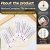 Maitys 50 Pcs Science Thermometers Mercury Free Student School Supplies