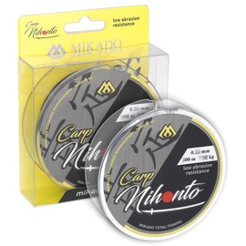 NIHONTO CARP 300 m Black Matte Monofilament Very Smooth Fishing Line Carp Line Feeder Line Available from Diameter 0.22 to 0.40 mm (Diameter 0.28 mm / Load Capacity 9.50 kg)