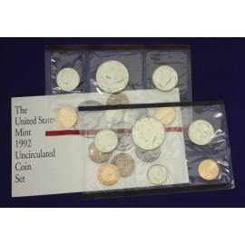 1992  MINT SET AS ISSUED BY U.S. MINT UNCIRCULATED