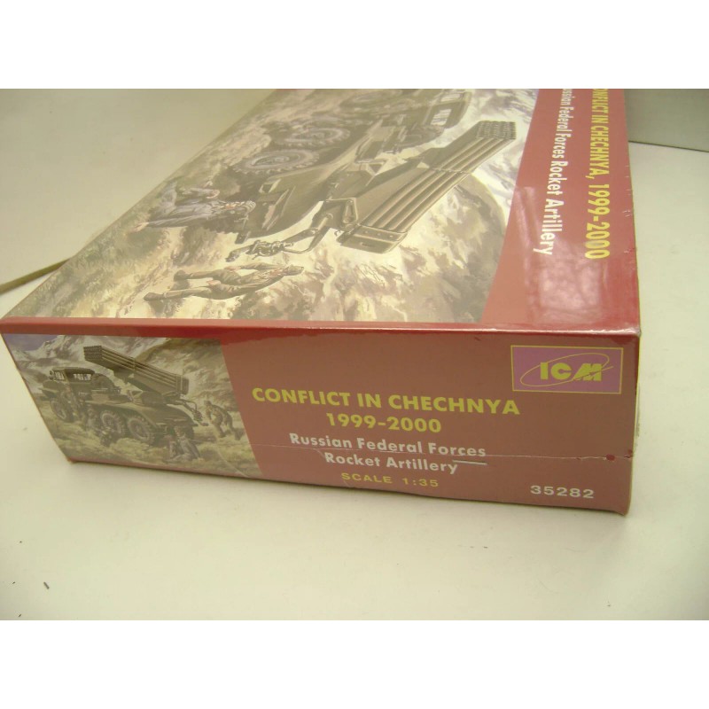 ICM 1:35 CHECHNYA CONFLICT RUSSIAN FEDERAL ROCKET ARTILLERY TRUCK MODEL