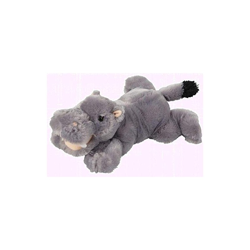 Ravensden Soft Plush Hippo Laying 25cm