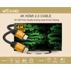 WEIMEI 100 Feet 4K HDMI Cable 2.0 HDMI Cord 100ft