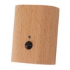 Step Light Wall Sconce Beech Wood Motion Dusk to Dawn