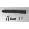 WORLDWIDE Onyx Flush Bolt Lever Action Lock Concealed 7" X