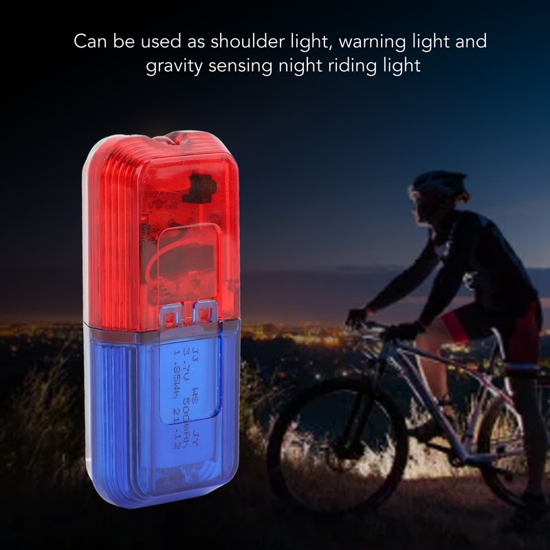 LED Warning Shoulder Light Rechargeable High Brightness Clip Shoulder Strobe