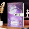 NectaRoy Lock Journal Lockable Diary, PU Leather Cover Writing Notebook