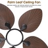 Wiviniya Tropical Ceiling Fans with Lights and Remote/APP Control, 44