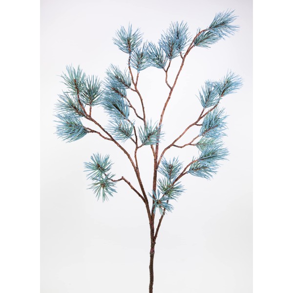 Seidenblumen Roß Nature Pine Branch 102 cm Blue/Green CG Artificial Pine Branch Pine Plastic 100% PE Injection Moulded