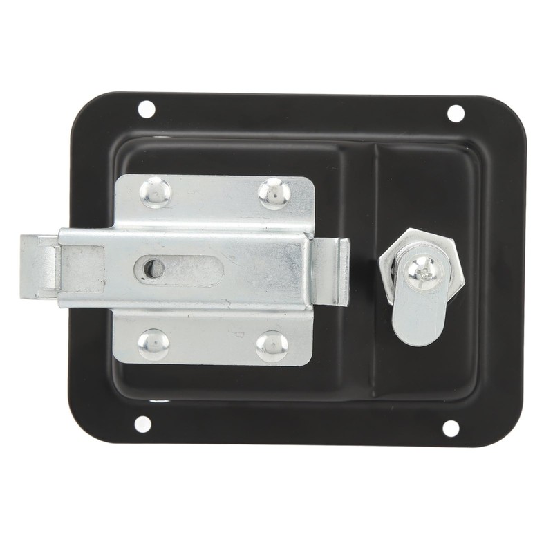 Trailer Paddle Door Lock, Toolbox Handle Rustproof Heavy Duty Wide