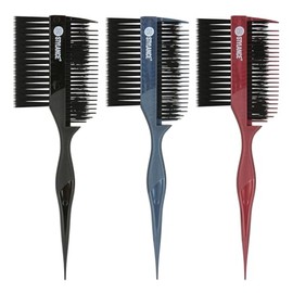 3 Pieces Hair Dye Brush Comb Set, Double Head Hair Coloring Applicator, Root Touch Up and Color Brush for Salon
