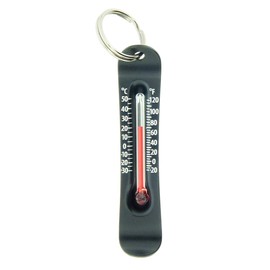 Sun Company Brrr-ometer - Snowsport Zipper Pull Thermometer | Outdoor Skiing & Snowboarding Thermometer for Jacket, Parka, or Pack