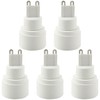 SQXBK 5PCS G9 to E14 Adapter G9 to European Chandelier