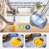 Aquox Handheld Blender Set 1500W, 5 in 1& 20 Speeds
