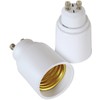 YI Lighting (Pack of 2) GU10 to E26/E27 Adapter -