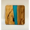 Handmade Olive Wood Resin Serving/Charcu - rectangle