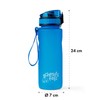 schmatzfatz Leak-Proof Sports Drinking Bottle, BPA-Free, 500 ml, Fruit Insert,