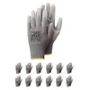 RS Ultra Tec Grey Assembly Gloves, Size 09, 12 Pairs,