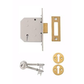 Yale Deadlock M322 64mm PB 3 Lever