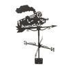 Garden Weathervane Roof Outdoor Metal Wind Vane Decoration for Yard