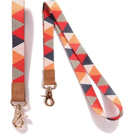 Correa de Muñeca para Llavero, Cordón para el Cuello, Correa para la Muñeca para Llave de Hebilla de Metal, Adecuada para Teléfono Celular, Soporte para Insignia