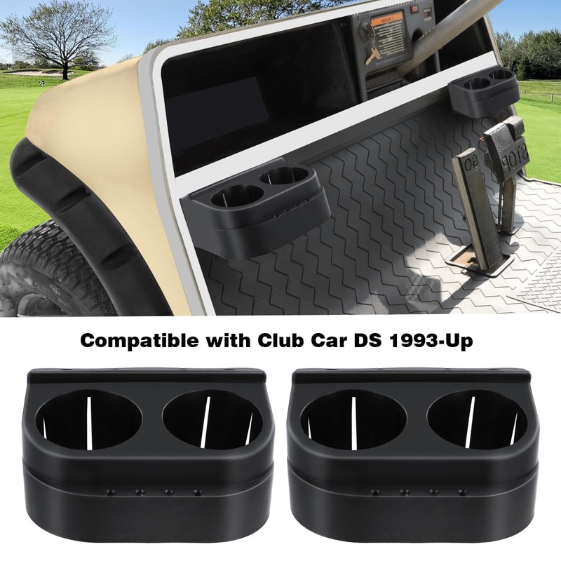 Roykaw Golf Cart Dual Cup Holder Compatible with Club Car