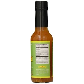 Dave's Gourmet Scotch Bonnet Hot Sauce, Warm Caribbean Pepper with a Hint of Sweet Peach, 5 oz Bottle