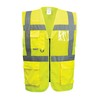 Portwest C496YERXXL Madrid Executive Mesh Vest, Regular, XX-Large, Yellow