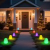 12 Pcs Set of 12 6'' Gumdrop Christmas Pathway Lights