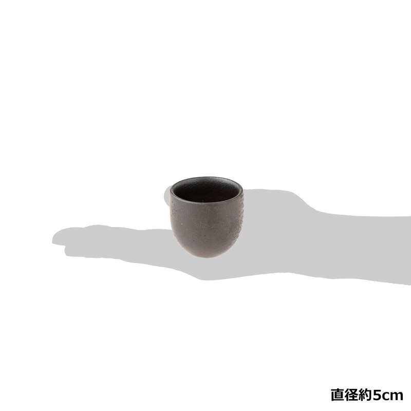 Marui Pottery MR-3-4293 Shigaraki Ware Hechamon, Guinomi, Ochokoko, Diameter Approx.