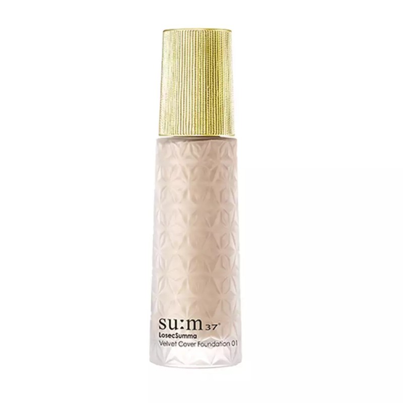 Roshiksoom 숨37 로시크숨마 벨벳 커버 파운데이션 30ml×1개 무너짐없는 Soom37 Rosy