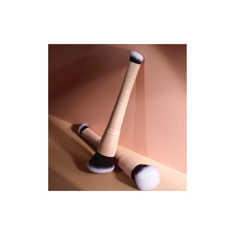 Brocha Snatch And Sculpt Doble Punta Beauty Creations Color Nude
