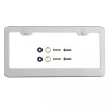 KA License Plate Frame Polish Mirror Chrome T304 Stainless Steel