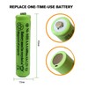 GSUIVEER Ni-mh AAA 600mAh 1.2V Rechargeable Battery for Solar Lights