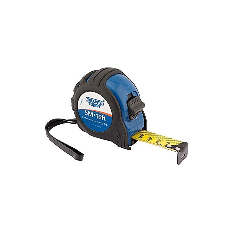 Draper 82813 Expert 5M/16ft Professional Measuring Tape Black and 5