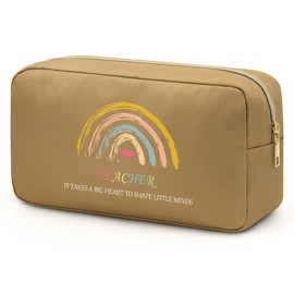 Teacher Appreciation Gifts for Women Makeup Bag Teacher Gifts Teacher Gifts for Women Cosmetic Bag Teacher Birthday Gifts, Christmas Valentine's Day Thanksgiving,Teachers Day Gifts for Teachers Women