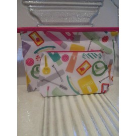 Clinique Cosmetic Bag W/ Travel Cosmetic Bag