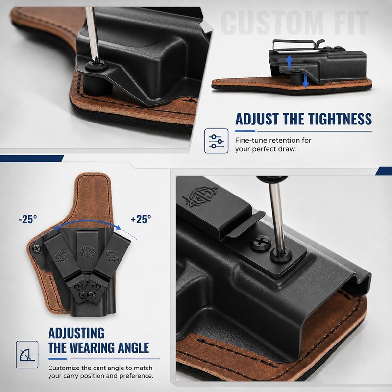 All Day Comfortable IWB Holster for Glock 19/19X (Gen 3-6)