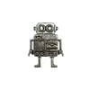 Miniblings Robot Brooch Pin Badge Button Science Ficiton Steampunk Silver