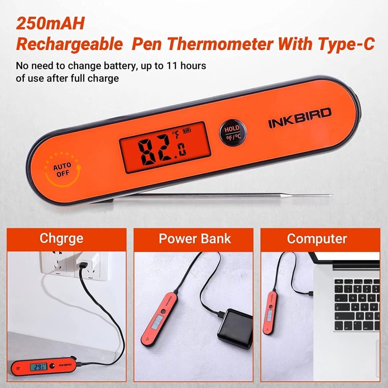 Inkbird Sous Vide Machine WiFi Immersion Circulator Instant Read BBQ