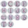 DAIYA GOLF Golf Marker Bonjoc Initial Ball Marker H WH