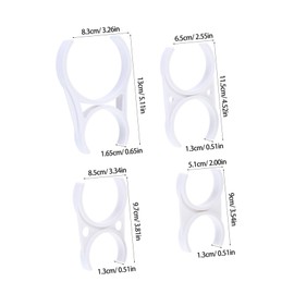 VILLFUL 8pcs Water Filter Clips Multi Use Locking Clips for Water Purifier System Easy Installation Secure Connection Compatible with Various Filter Efficient and Reliable
