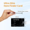 Rechargeable Bluetooth Item Finder Card for Wallet, Keys & Luggage