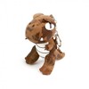 Goraesil Dino Leather Keyring (Brown)