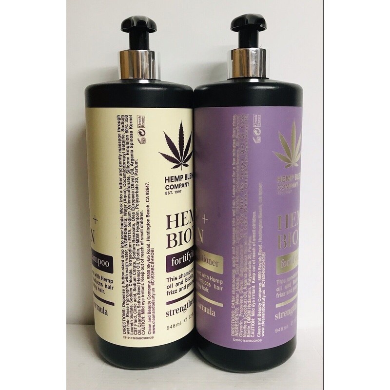 Clean & Beauty Co. ~ Hemp & Biotin Fortifying Shampoo