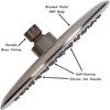 Waterfall Showerhead - 9 Inch Large Overhead Rain Shower Head