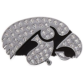 Elektroplate University of Iowa (Tiger Hawk with Austiran Crystals) Emblem