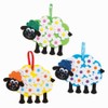Baker Ross AX830 Fluffy Sheep Flower Craft Set - Pack