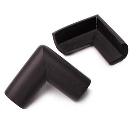 High Quality Toddler Chic Black 2-Piece Basic Corner Protector Safety Gear (WFJ921P) / 고품질 유아 시크블랙 2P 베이직 코너보호대 안전용품 (WFJ921P)